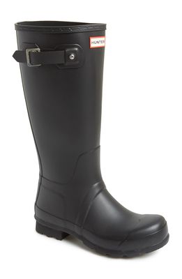 Hunter 'Original Tall' Rain Boot in Black
