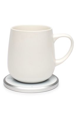 OHOM Ui Mug & Warmer Set in White