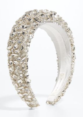 Medici Glass Crystals Headband