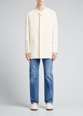 Men's Aradi Silk-Linen Jacket