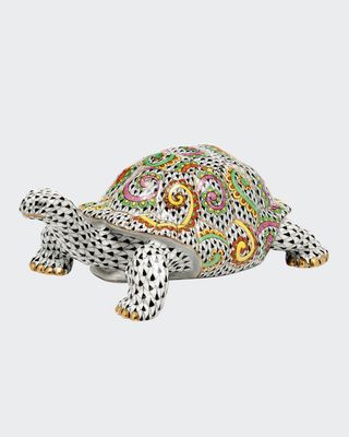 Kaleidoscope Turtle Figurine