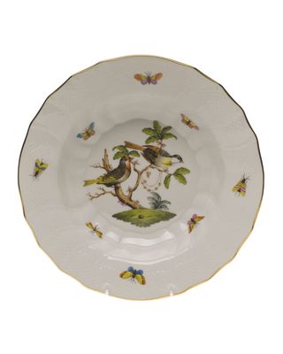 Rothschild Bird Motif 11 Rim Soup Bowl