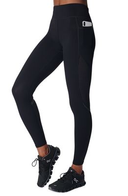 Sweaty Betty Zero Gravity 7/8 Running Pocket Leggings in Black