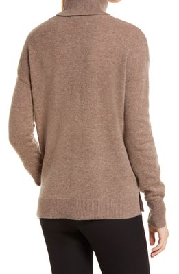 Nordstrom Cashmere Turtleneck Sweater in Brown Taupe