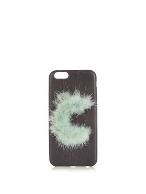Fendi - Leather Iphone® 6 Case - Womens - Black Green