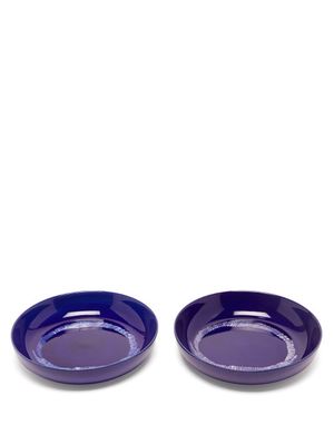Serax - X Ottolenghi Set Of Two Feast Plate - Blue White