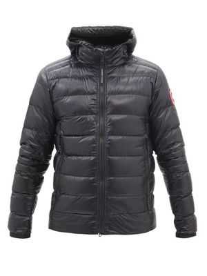 Canada Goose - Crofton Hooded Quilted Down Jacket - Mens - Black