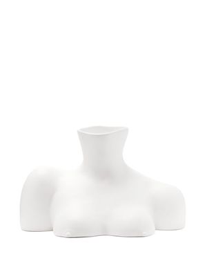 Anissa Kermiche - Breast Friend Ceramic Vase - White