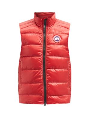 Canada Goose - Crofton Quilted Down Gilet - Mens - Red