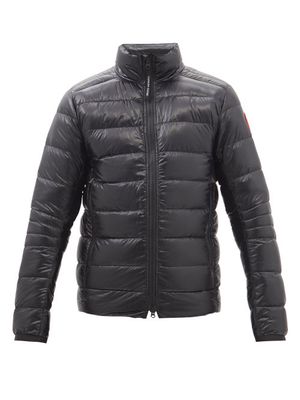 Canada Goose - Crofton Quilted Down Coat - Mens - Black