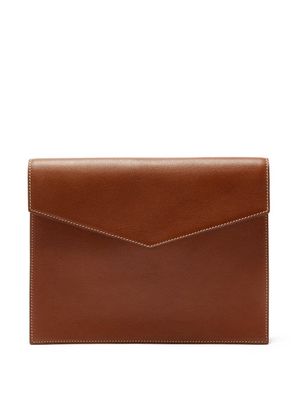 Métier - Leather Ipad Case - Mens - Brown