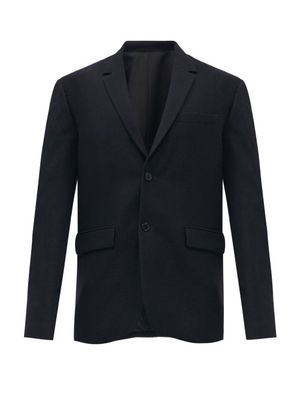 Raey - Loose-fit Virgin-wool Textured Blazer - Mens - Navy