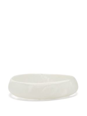 Dinosaur Designs - Rock Medium Marbled-resin Bowl - White Multi