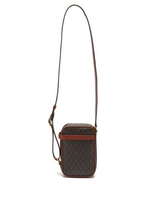 Saint Laurent - Le Monogramme Canvas Cross-body Bag - Mens - Brown