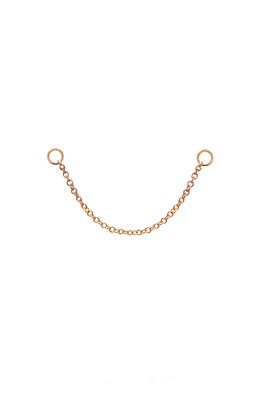 EF Collection Single Chain Charm in Yellow Gold
