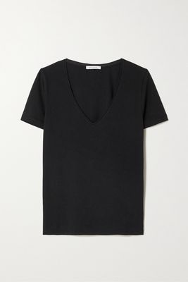 Ninety Percent - Marissa Organic Cotton-jersey T-shirt - Black