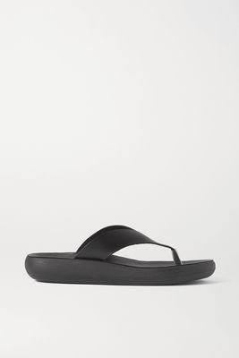 Ancient Greek Sandals - Charys Leather Sandals - Black