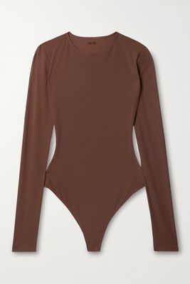 Alix NYC - Leroy Stretch-jersey Thong Bodysuit - Brown