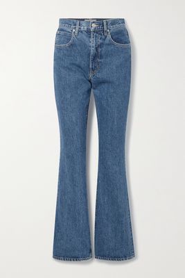 SLVRLAKE - Charlotte High-rise Flared Jeans - Blue