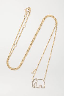 Yvonne Léon - 18-karat Gold Diamond Necklace - one size
