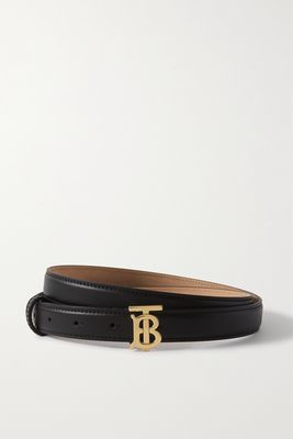 Burberry - Leather Belt - Black
