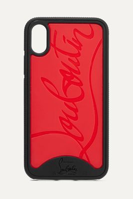 Christian Louboutin - Loubiphone Embossed Pvc Iphone X And Xs Case - Red
