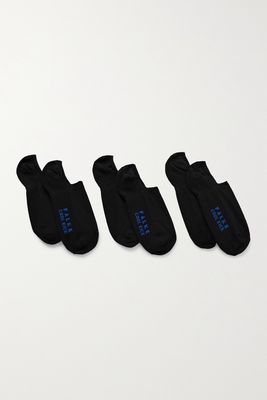 FALKE - Cool Kick Set Of Three Knitted Socks - Black