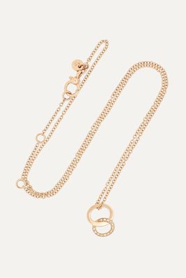 Pomellato - Brera 18-karat Rose Gold Diamond Necklace - one size