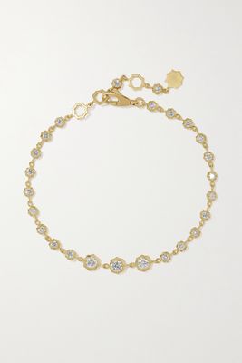Jade Trau - Sophisticate Line 18-karat Gold Diamond Bracelet - one size