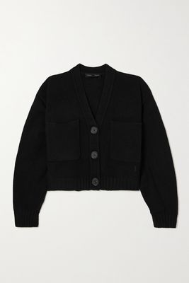 Proenza Schouler - Cropped Cashmere-blend Cardigan - Black