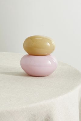 Helle Mardahl - Bonbonniere Stacked Two-tone Glass Dish - Pink