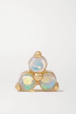 Maria Tash - 14-karat Gold Opal Earring - one size