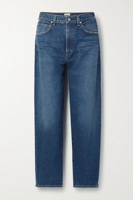 Citizens of Humanity - Calista High-rise Tapered Jeans - Blue