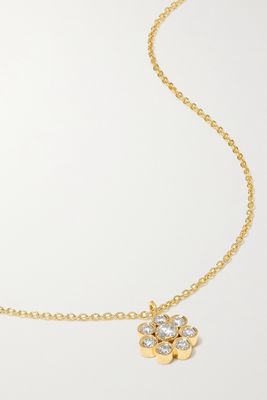 Sophie Bille Brahe - Bellis Simple 18-karat Gold Diamond Necklace - one size