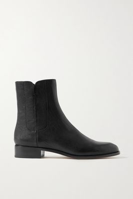 Loeffler Randall - Ronnie Leather Ankle Boots - Black