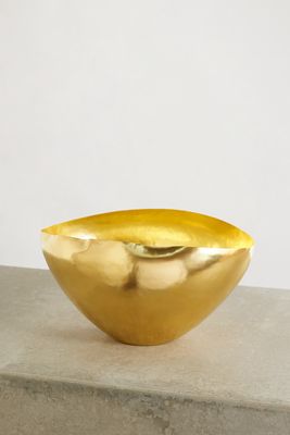 Tom Dixon - Bash Small Hammered-brass Bowl - Gold