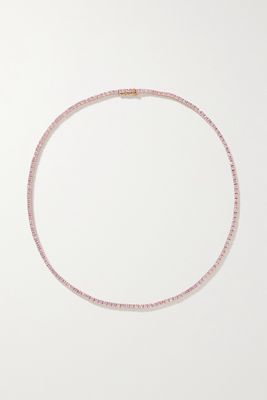 Roxanne First - 14-karat Gold Sapphire Necklace - one size