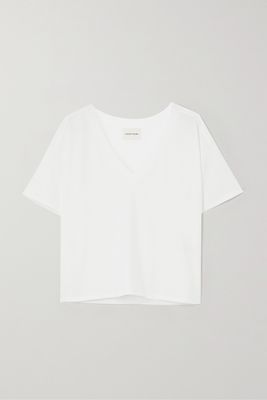 LOULOU STUDIO - Faaa Supima Cotton-jersey T-shirt - White