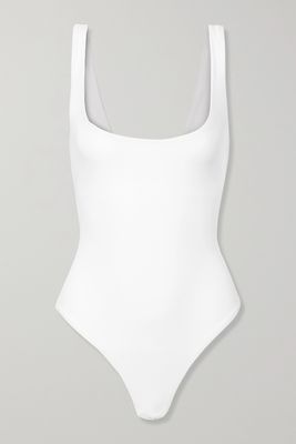 Alix NYC - Mott Stretch-jersey Thong Bodysuit - White