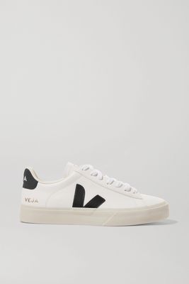 Veja - Campo Textured-leather Sneakers - White