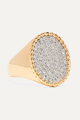 Yvonne Léon - 18-karat Gold Diamond Ring - 4
