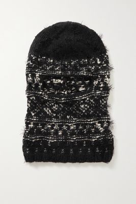 Stella McCartney - Bouclé-knit Wool Beanie - Black