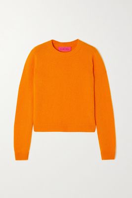 The Elder Statesman - Cashmere Sweater - Orange