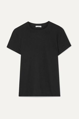 James Perse - Vintage Boy Cotton-jersey T-shirt - Black