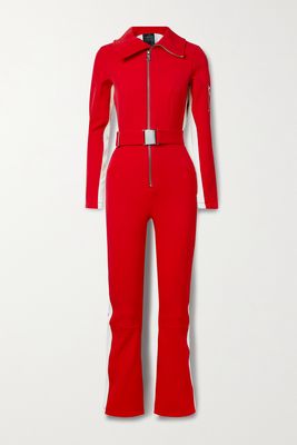 Cordova - The Cordova Striped Ski Suit - Red