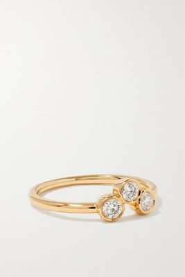 Viltier - Clique 18-karat Gold Diamond Ring - 53