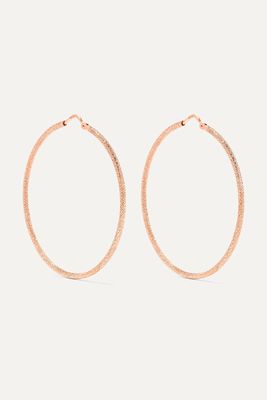 Carolina Bucci - Mirador 18-karat Rose Gold Hoop Earrings - one size