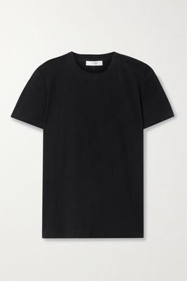 The Row - Wesler Cotton-jersey T-shirt - Black