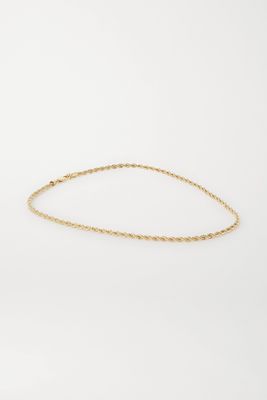 Laura Lombardi - Rope Gold-plated Necklace - one size