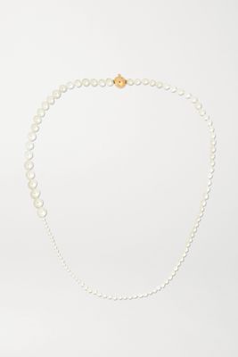 Sophie Bille Brahe - Petite Peggy 14-karat Gold Pearl Necklace - one size
